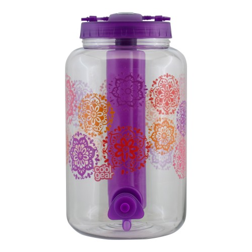 Botellón Cool Gear 1 Gallon Round Iced Tea with Graphics
