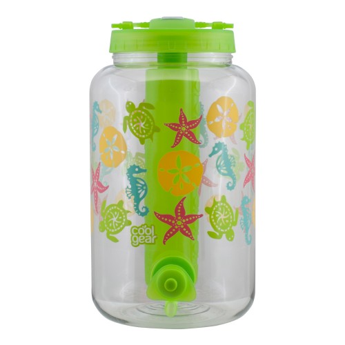 Botellón Cool Gear 1 Gallon Round Iced Tea with Graphics