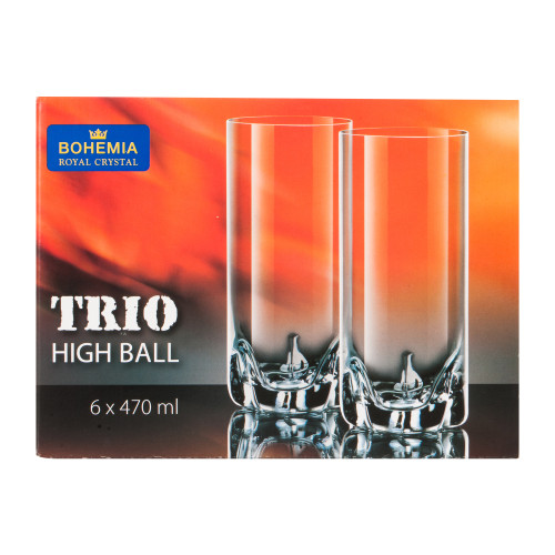 Set x 6 vaso trio  470 ml