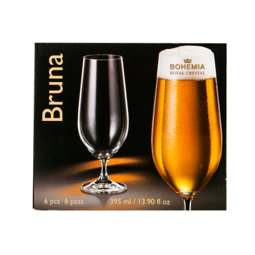 Set x 6 Copa de cerveza  bruna 395 ml